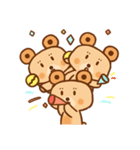 circle doughnut bear（個別スタンプ：40）