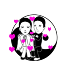 yin yang in love v.2（個別スタンプ：25）