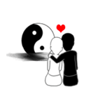 yin yang in love v.2（個別スタンプ：40）