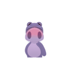 Hippo Slow Life 3D Ver.02（個別スタンプ：2）