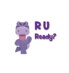 Hippo Slow Life 3D Ver.02（個別スタンプ：7）