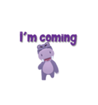 Hippo Slow Life 3D Ver.02（個別スタンプ：10）