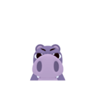Hippo Slow Life 3D Ver.02（個別スタンプ：18）