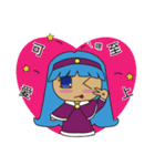 happy girl map（個別スタンプ：3）