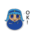 happy girl map（個別スタンプ：8）