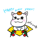 犬のシロップくん シーズンズ（個別スタンプ：1）