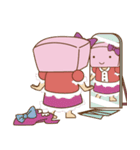 キュー子ちゃん スタンプ（個別スタンプ：4）