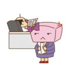 キュー子ちゃん スタンプ（個別スタンプ：7）