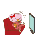 キュー子ちゃん スタンプ（個別スタンプ：25）