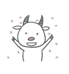Goat and Zebra: Let's eat together ！（個別スタンプ：20）