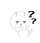 シンプル言葉ネコ（個別スタンプ：12）