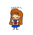 美術部のまるびちゃん（個別スタンプ：6）