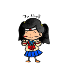 美術部のまるびちゃん（個別スタンプ：7）