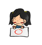 美術部のまるびちゃん（個別スタンプ：11）