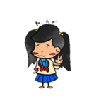 美術部のまるびちゃん（個別スタンプ：18）