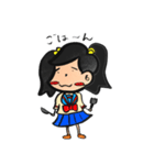 美術部のまるびちゃん（個別スタンプ：21）