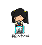 美術部のまるびちゃん（個別スタンプ：22）