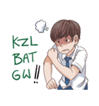 Anak Sekolah Kekinian（個別スタンプ：6）