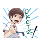 Anak Sekolah Kekinian（個別スタンプ：14）