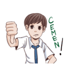 Anak Sekolah Kekinian（個別スタンプ：23）