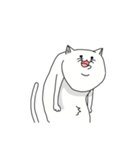 猫背のねこ（個別スタンプ：1）