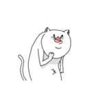 猫背のねこ（個別スタンプ：2）