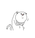 猫背のねこ（個別スタンプ：11）