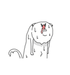 猫背のねこ（個別スタンプ：12）