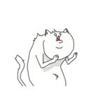 猫背のねこ（個別スタンプ：13）