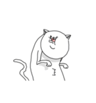 猫背のねこ（個別スタンプ：17）