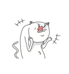 猫背のねこ（個別スタンプ：24）