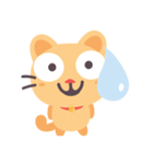 Coco the sleepy eyes cat（個別スタンプ：12）