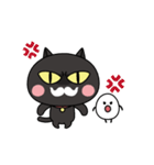 黒猫ポとタマゴちゃん（個別スタンプ：20）