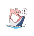 すごいうさぎスタンプ（個別スタンプ：5）