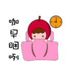 Apple ＆ magical Bean(Taiwanese)（個別スタンプ：34）