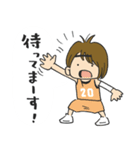 女バスすたんぷ（個別スタンプ：29）