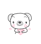 Love Sakura Bear（個別スタンプ：3）