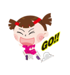 snug sports girl（個別スタンプ：3）