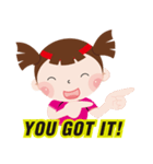 snug sports girl（個別スタンプ：13）