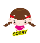 snug sports girl（個別スタンプ：14）