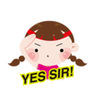 snug sports girl（個別スタンプ：19）