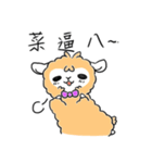 Everyday needs Alpaca TianTian（個別スタンプ：12）
