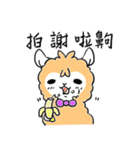 Everyday needs Alpaca TianTian（個別スタンプ：32）