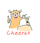 Everyday needs Alpaca TianTian（個別スタンプ：34）