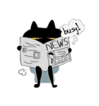 Black Cat [ver.Eng]（個別スタンプ：4）