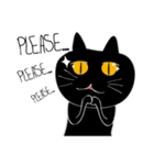 Black Cat [ver.Eng]（個別スタンプ：11）