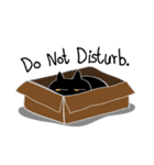 Black Cat [ver.Eng]（個別スタンプ：12）