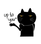 Black Cat [ver.Eng]（個別スタンプ：21）