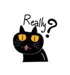Black Cat [ver.Eng]（個別スタンプ：22）