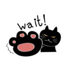 Black Cat [ver.Eng]（個別スタンプ：23）